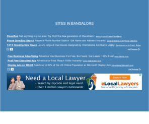 sitesinbangalore.com: Sites In Bangalore
SITES IN BANGALORE