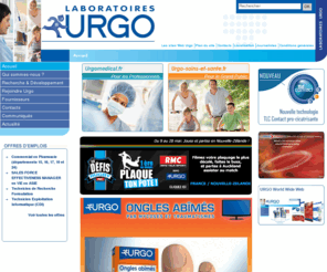 soins-escarre.com: Laboratoires Urgo pansements, traitement des plaies, cicatrisation, aphtes, brulures, douleurs : Urgo soins et sante
Laboratoires Urgo spécialiste de la cicatrisation, de la médication familiale dans le domaines des affections des voies respiratoires (Humex) et dans celui du traitement de la douleur (Intralgis).