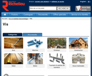 attachesreliable.com: Vis chez Quincaillerie Richelieu
Richelieu est le plus important distributeur, importateur et manufacturier de quincaillerie spécialisée et de produits complémentaires!