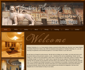 fauxfinisher.com: Venetian Plaster Inc. : Trained in Italy
 Venetian Plaster Applicators - applies Venetian Plaster Dallas area