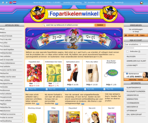 fopartikelenwinkel.nl: Fopartikelenwinkel, de winkel met de leukste fopartikelen. Online fopartikelen winkel.
Fopartikelen bestellen op Fopartikelenwinkel.nl. De leukste en grappigste fopartikelen. Ook voor funartikelen en kado`s zit u hier goed.