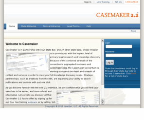 lawriter.net: Casemaker - Home
