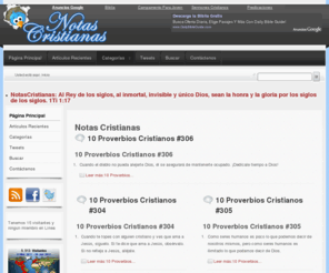 notascristianas.com: Notas Cristianas - Notas Cristianas
Notas Cristianas portal cristiano