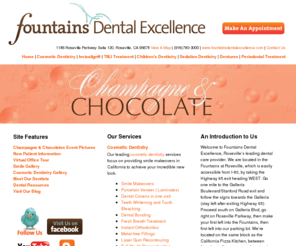 fountainsdentalexcellence.com: Roseville Dentist | Cosmetic Dentist | Fountains Dental Excellence
Fountains Dental Excellence in Roseville, California, near Sacramento, is a leading dental care provider. Our highly qualified team of dentists provides advanced dental care in a comfortable, safe environment, and offers the latest technology in dental treatment.