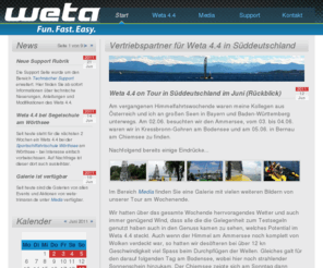 weta-trimaran.de: WETA Trimaran - Vertriebspartner für Weta 4.4 in Süddeutschland
Offizieller Vertriebspartner für Weta 4.4 in Süddeutschland