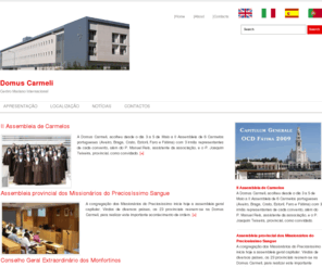 domuscarmeli.net: Domus Carmeli – Centro Mariano Internacional
Centro Mariano Internacional dos padres carmelitas descalï¿½os