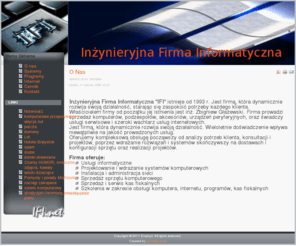 ifi.net.pl: O Nas
Joomla! - dynamiczny system portalowy i system zarządzania treścią
