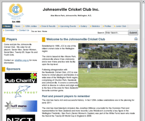 jcc.org.nz: Johnsonville Cricket Club Inc. - Welcome to the Johnsonville Cricket Club
