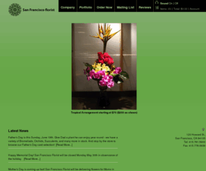 sfflorist.com: - San Francisco Florist
San Francisco Florist