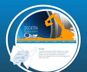 socatratp.com: SOCATRA TP, Entreprise de Travaux publics dans l'Ain (01) à Jujurieux.
L’entreprise de travaux publics SOCATRA, basée dans l’Ain, à Jujurieux réalise des travaux de réseaux d’adduction, d’assainissement, terrassement, déconstruction, de l’aménagement, voiries et réseaux divers.