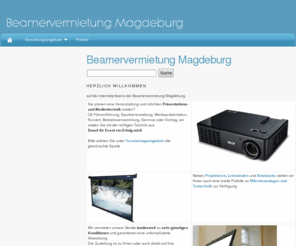 beamervermietung-md.de: Beamervermietung Magdeburg
Projektor & Medientechnik
