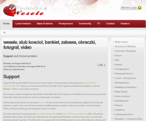 polskiewesele.com: Support and Documentation
polskie wesele directory forum slubne, zareczyny