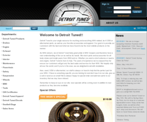 michiganminituner.com: Detroit Tuned
Detroit Tuned - MINI Cooper parts and accessories