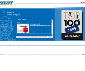 pml.de: Startseite: pml - Peter Maier Leichtbau GmbH
Erfinder und Patentinhaber: Entwicklung, Produktion und weltweiter Vertrieb von Aluminiumbruecken und Aluminiumtuermen in modularer Bauweise.