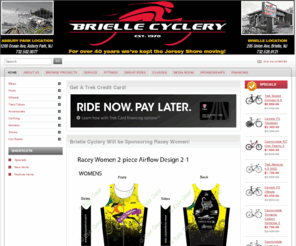 briellecyclery.com: Brielle Cyclery
Bicycle store with great selection and service.