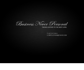 businessneverpersonal.com: BNP / Buiness Never Personal / OFFICIAL SITE
Business Never Personal also known as BNP clothing is a clothingline that specializes in leather features and details. Our productline features Leather Jackets, T-Shirts, Denim, Velour Suits, Sweat Suits and more.