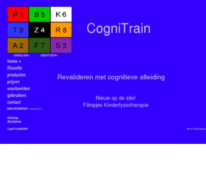 cognitrain.com: CogniTrain
CogniTrain:trainen met dubbeltaken