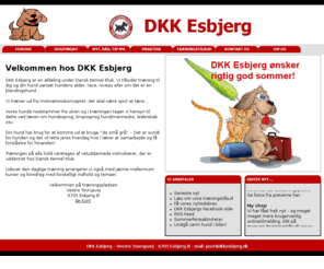 dkkesbjerg.dk: DKK Esbjerg
Hjemmeside for Dansk Kennel Klubs afdeling i Esbjerg, DKK Esbjerg.