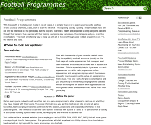footballprogrammes.org: Football Programmes
All about Football Programmes