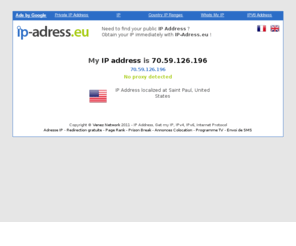 ip-adress.eu: IP Address, Get my IP, IPv4, IPv6, Internet Protocol
Need to find your public IP Address ?Obtain your IP immediately with IP-Adress.eu