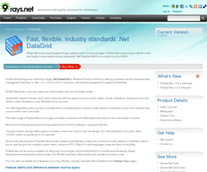 netdatagrid.com: .NET Datagrid - Fast, highly customizable, industry standards .NET data grid for WinForms
.NET Datagrid - compact, easy to use, efficient and highly customizable WinForms data grid control for fast, professional looking results