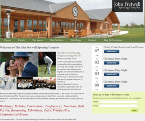 w-s-t.co.uk: The John Fretwell Sporting Complex - Weddings, Conferences, Banqueting, Exhibitons
The John Fretwell Sporting Complex is the home on The Warsop Sporting Trust. We are proud to offer superb hospitality facilities ideal for any event.