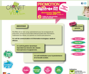 carnetvert.com: Carnet Vert - Bienvenue
