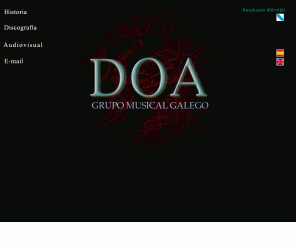 doa-music.com: DOA Grupo Musical Galego
