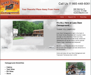 lazydazecampground.com: Lazy Daze Campground - Home
My Website Description