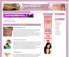 loosebellyfatfast.com: Lose Belly Fat Fast
Vital tips on how to lose belly fat fast.