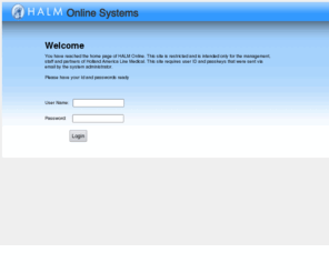 ship-medical.com: HALM
This page is for HALM employees and partners only