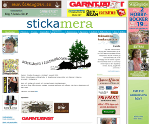 stickamera.se: stickamera.se - Sticka, gratis mönster, forum, tävlingar, stickbloggar, m.m.
