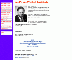 apassweikel.com: A-Pass-Weikel Institute
