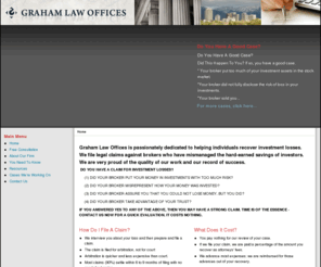jangrahamlaw.com: Graham Law Offices
Our mission is to protect investors.