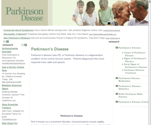 parkinsons-treatment.com: Parkinson's Disease
Parkinson's Disease