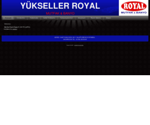 yuksellerroyal.com: Hoşgeldiniz
royal, mutfak, banyo, sandalye ve masa