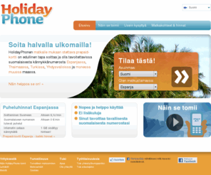 holidayphone.fi: Puhelinkortti Thaimaa ja Yhdysvallat
Ring billigt i utlandet. Beställ utländskt kontantkort online!