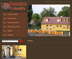 penzionumalera.com: Penzion U Maléřa - Úvodní stránka
Penzion U Maléřa