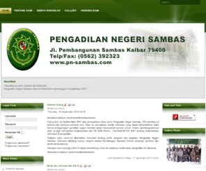 pn-sambas.com: Pengadilan Negeri Sambas
pn-sambas - situs resmi pengadilan negeri sambas