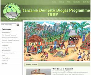 biogas-tanzania.org: Tanzania Domestic Biogas Programme - (TDBP)
Biogas programme in Tanzania: mission report on selection of biogas plant design and formulation of quality control framework and certification procedures for biogas constructors 
