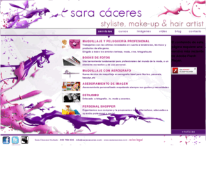 saracaceres.com: MAQUILLAJE PROFESIONAL, PELUQUERÍA Y ESTILISTA - SARA CACERES
MAQUILLAJE PROFESIONAL, PELUQUERÍA Y ESTILISTA - SARA CACERES