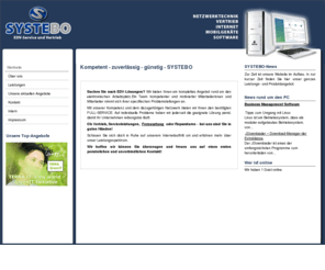 systebo.com: Kompetent - zuverlässig - günstig - SYSTEBO
Systebo ihr Partner rund um den PC und Netzwerk