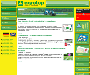 agrotop.com: agrotop - Spray Technology
agrotop - Spray Technology