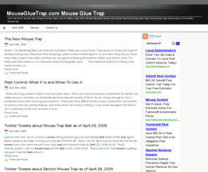 mousegluetrap.com: MouseGlueTrap.com Mouse Glue Trap
victor electronic mouse trap,humane mouse traps,
how to make a trap,victor mouse trap,best mouse trap,mouse trap bait,mouse glue traps,mouse glue trap,mouse pest control,sticky mouse trap
