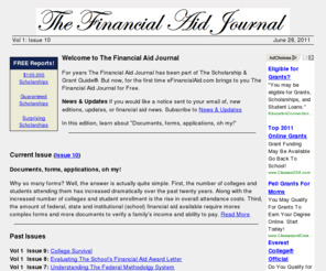 thefinancialaidjournal.com: The Financial Aid Journal
