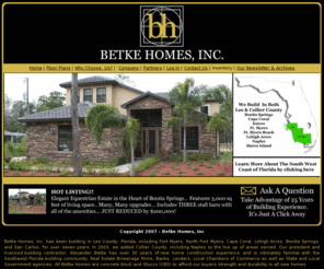 betkehomes.com: Betke Homes - Bonita Springs Florida Home Builder
