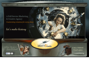 m8th.com: Mighty 8th Media :: Home
Atlanta-area creative and media agency. When creative produces results, your business grows.