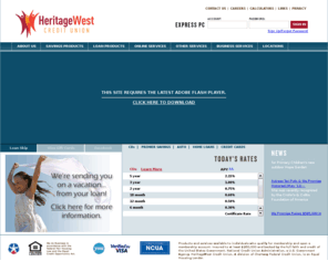 tfcu.net: HeritageWest Credit Union
