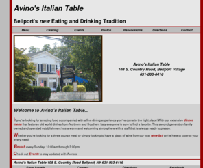 avinositaliantable.com: Avino's Italian Table
