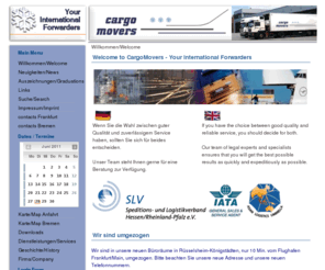cargomovers.info: cargo movers GmbH - Your International Forwarders - Fracht Perishable Luftfracht Seefracht Landfracht
cargo movers GmbH - Your International Forwarders - Fracht Perishable Luftfracht Seefracht Landfracht